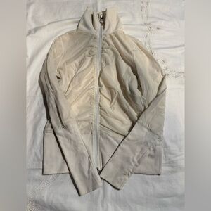 Women's Cream lululemon Jacket #117